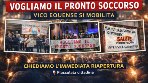 Fiaccolata per il Pronto Soccorso