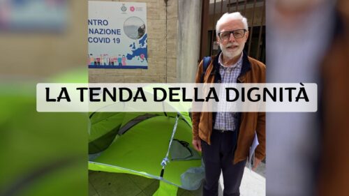 Una tenda davanti all’ospedale di Vico Equense | La protesta di Salvatore Buonocore